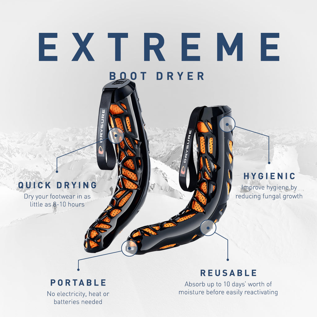 Black & Red Drysure Extreme