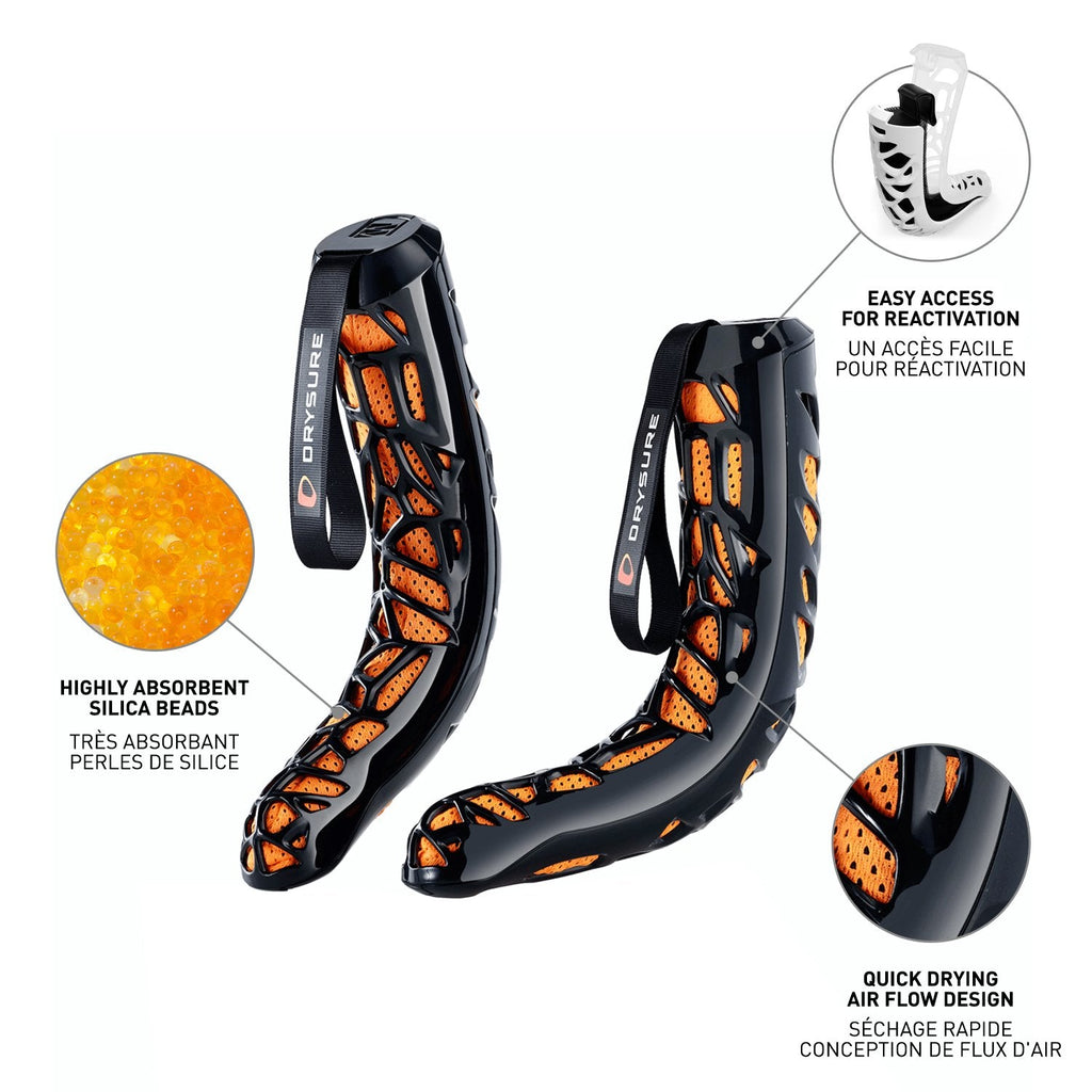 Black & Orange Drysure Extreme